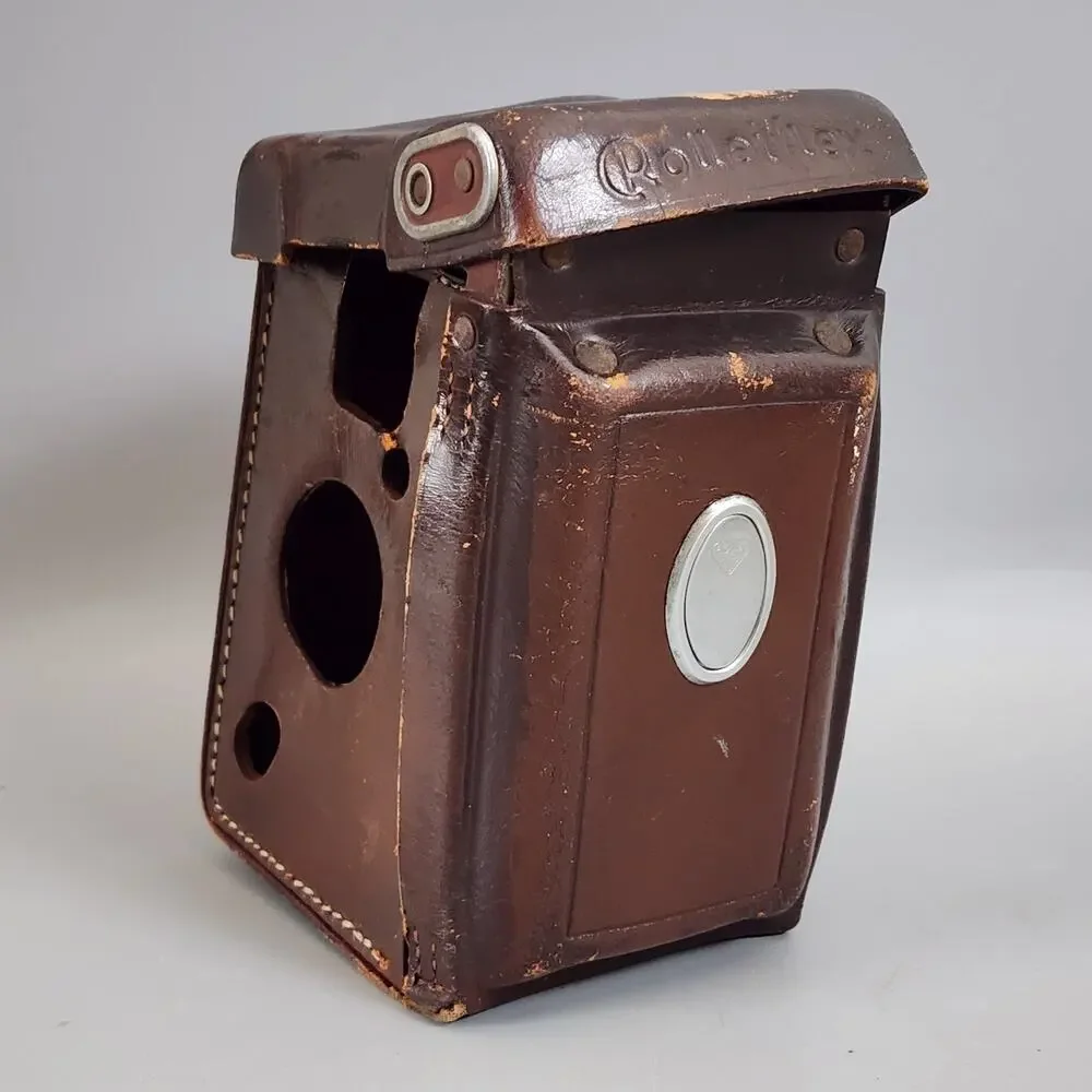 Rolleiflex Ever Ready Case Genuine Brown Leather for TLR